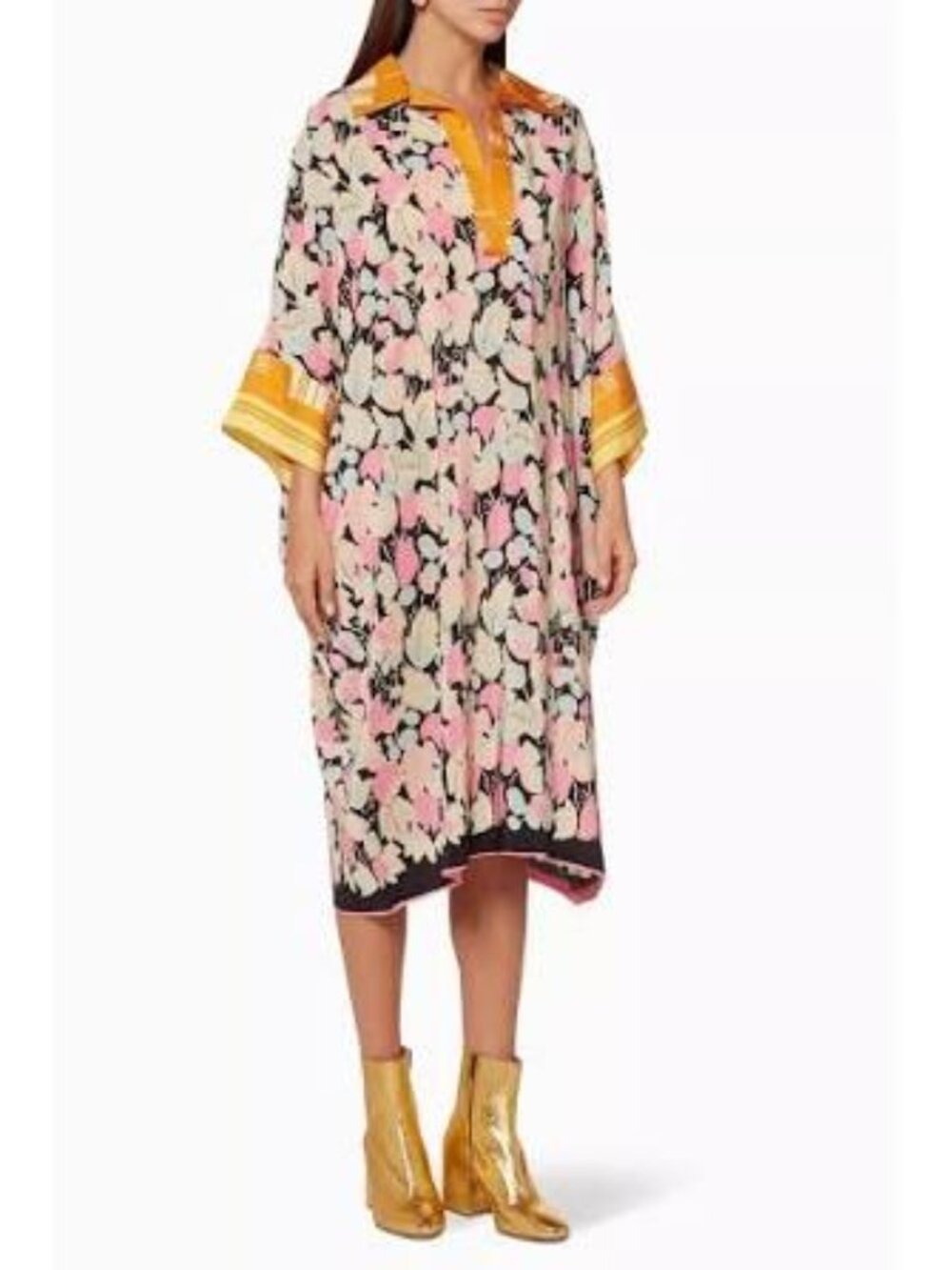 Dries Van Noten Silk mid-length dress